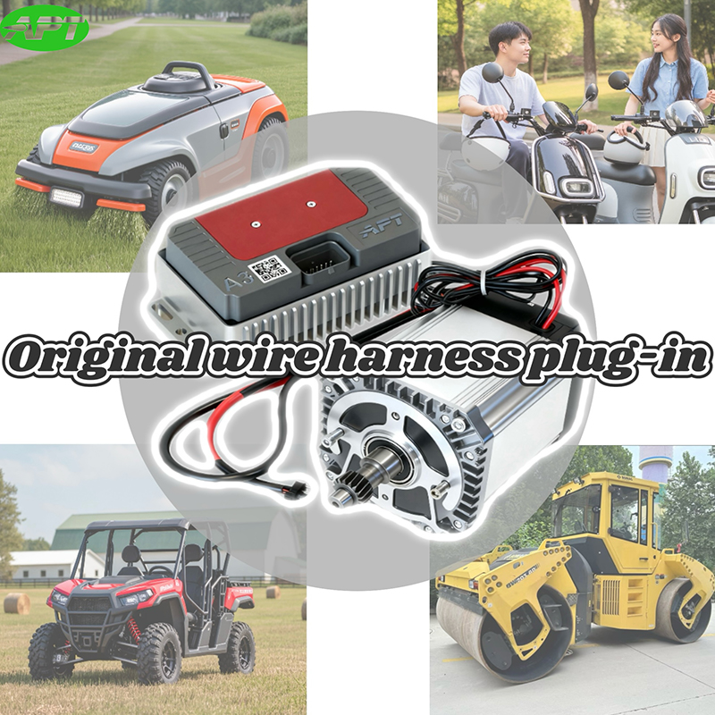 Ang scheme ng pagpapares ng controller at motor